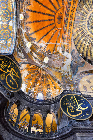 Ceiling Hagia Sophia Turkey_0251