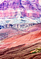 Canyon Walls at Sunset Grand Canyon 2009_0226