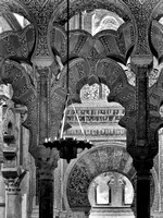 Mosque Cathedral Cordoba Spain B & W  IMG_0767