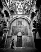 Mosque Cathedral Cordoba Spain B & W IMG_0775